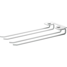 2 supports pour verres en acier blanc 30 cm - String furniture