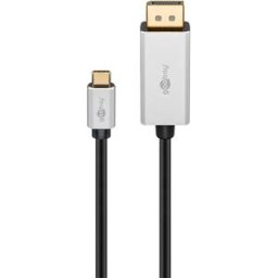 Goobay Câble Displayport Vers Usb-c 60176 Black One Size unisex
