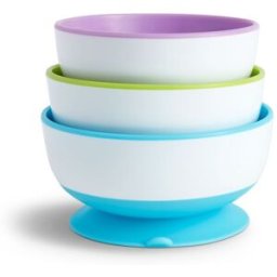 Munchkin Stay Put bol avec ventouse 6 m+ 3 pcs