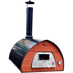 Pizza Party Pizzone - Four à pizza à bois d'extérieur - Chambre de cuisson 60 x 80 cm - Sole en biscotto réfractaire