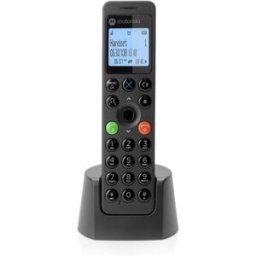 Téléphone Fixe Sans Fil Motorola Dot201 Noir