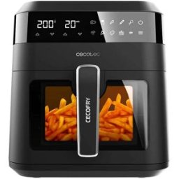 Cecotec Friteuse Sans Huile À Air Chaud 6 L Cecofry Experience Window 6000. 1300 W, Technologie Perfectcook, Température