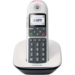Téléphone Fixe Sans Fil Motorola Cd5001w Blanc