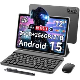 Tablette Blackview Mega2 12.0" 2k 24go Ram 256go Rom Métal
