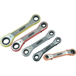 Brüder Mannesmann M27405 M27405 Jeu de clés à œil 5 pièces Ouverture de clé (métrique) 9 - 21 mm