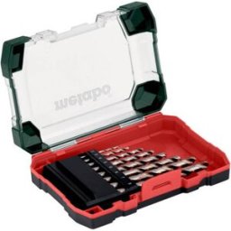 Metabo 626695000 HSS-G Jeu de forets pour le métal 8 pièces 2 mm, 3 mm, 4 mm, 5 mm, 6 mm, 7 mm, 8 mm DIN 338 1 set