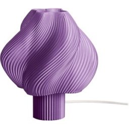 CRÈME ATELIER - Lampe de table Soft Serve - Violet - PLA recyclé - Designer Crème Atelier
