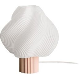 CRÈME ATELIER - Lampe de table Soft Serve - Rose - PLA recyclé - Designer Crème Atelier