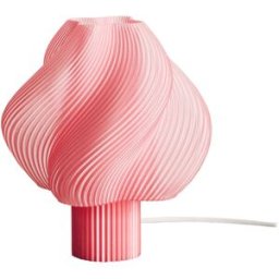 CRÈME ATELIER - Lampe de table Soft Serve - Rose - PLA recyclé - Designer Crème Atelier
