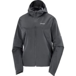 Salomon - Veste de running coupe-vent - Sense Aero Wind Jkt W Black en Softshell - Taille L - Noir