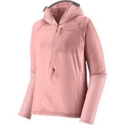 Patagonia - Veste légère, déperlante et coupe-vent - W's Airshed Pro P/O Fuzzy Mauve - Taille M - Violet