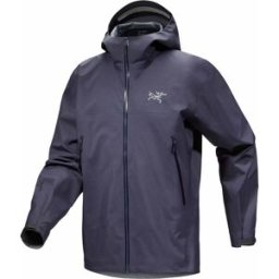 Arc'teryx - Veste d'alpinisme imperméable et coupe-vent en GORE-TEX ePE - Beta Jacket M Black Sapphire - Taille L - Navy