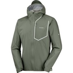 Salomon - Veste de trail imperméable et coupe-vent - Bonatti Pro Jkt M Castor Gray - Taille L - Gris