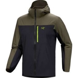 Arc'teryx - Veste de trail coupe-vent - Squamish Hoody M Spotlight en Nylon - Taille S - Vert