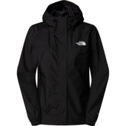 The North Face - Veste de randonnée imperméable et coupe-vent - W Antora Rain Jacket TNF Black en Nylon - Taille S - Noir
