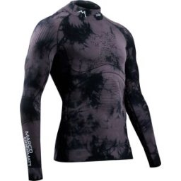 X-Bionic - T-shirt technique à manches longues - Energy Accumulator 4.0 Shirt Turtle Neck LG SL M Marco Odermatt - Taille M - Noir
