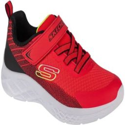 Skechers Baskets Sans Lacets Microspec Ii Zovrix Red / Black EU 31 Garçon,Fille