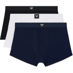 Giorgio Armani Emporio Armani Boxers Em002205_af25033 Boxers 3 Unités Black / White / Blue XL Homme