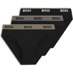Boss Slips Power Brief 10276620 3 Unités Black M Homme