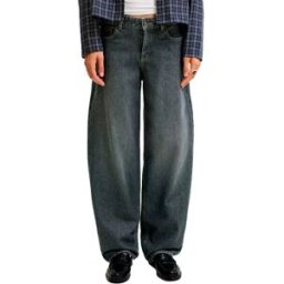 Jjxx Jean Fuji R423 Barrel Fit Black Denim 25 Femme