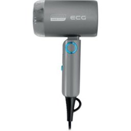 ECG Modifica Grigio Piccolo sèche-cheveux de voyage 1 pcs
