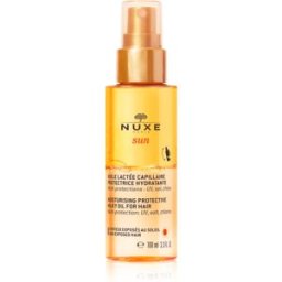 Nuxe Sun Moisturizing Protective Milky Oil For Hair huile protectrice pour cheveux exposés au chlore, au soleil et à l'eau salée 100 ml
