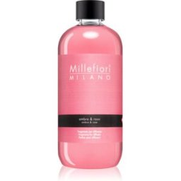 Millefiori Ambra & Rosa recharge pour diffuseur d'huiles essentielles 500 ml