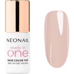 NEONAIL Ready In One 3in1 UV Gel Polish vernis à ongles gel à la poudre de diamant teinte 04 One Soft Beige 7.2 ml
