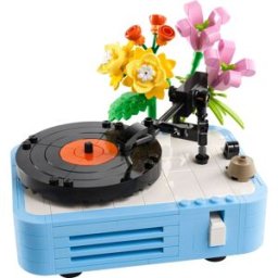 Lego Le tourne-disque et ses fleurs