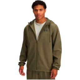 Under Armour Coupe-vent Rival Woven Marine OD Green / Black 2XL
