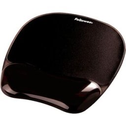 Fellowes Tapis De Souris Repose-poignet Crystal Gel Black One Size unisex