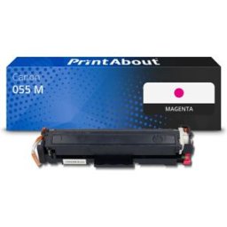 PrintAbout Toner compatible Canon 055 M - Magenta Magenta
