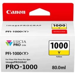 Canon PFI-1000Y - Jaune - Cartouche d'encre Jaune