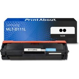 PrintAbout Toner compatible Samsung MLT-D111L (SU799A) - pack de 2 - Noir - Grande capacité - Multipack Noir