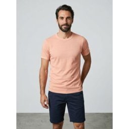 Dockers - T-Shirt 100% Coton Bio Icon pêche S