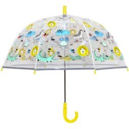 Susino Ext - Parapluie Animaux ouverture manuelle transparent OS