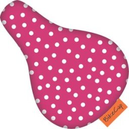 BikeCap - Housse de selle de vélo rose OS