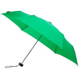 MiniMax - Parapluie pliant ouverture manuelle Résistant au vent vert OS