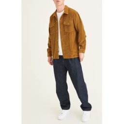 Dockers - Veste en Velours côtelé Bio Relaxed marron S
