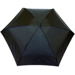 Smati - Parapluie pliable ouverture manuelle noir OS