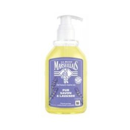 Le Petit Marseillais Gel Lavant Mains au Pur Savon et Lavande Toutes Peaux 300 ml - Flacon-Pompe 300 ml