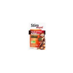 Nutreov Stim Royal Gelée Royale Bio 4200 mg 10 Ampoules - Boîte 10 ampoules de 15 ml