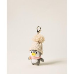 Twinset Porte-clés pingouin en crochet