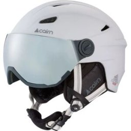Cairn Casque Avec Visière Electron Mat White 53-54 cm unisex