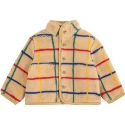 Bobo Choses Veste Façon Sherpa Fibres Recyclées Bébé Beige 12 mois