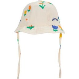 Bobo Choses Chapeau Fleurs Ecru 45 cm