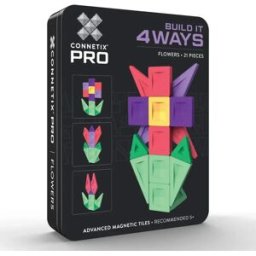 Connetix Pro Build-it Fleurs - 21 pièces Multicolore taille unique