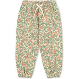 Konges Sløjd Jogger Loupy Fleuri Coton Bio Vert 18 mois