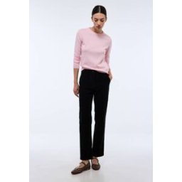 MONOPRIX Pantalon en velours droit en coton BIO GOTS 40
