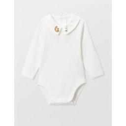 BOUT'CHOU Body à col brodé en coton BIO GOTS 12 mois